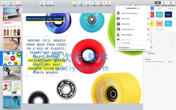 Keynote7formac官方版下载-Keynote7苹果版下载(演示幻灯软件)v7.0.5
