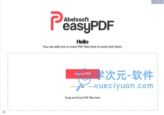 Abelssoft Easy PDF 2023(PDF拆分合并工具)下载